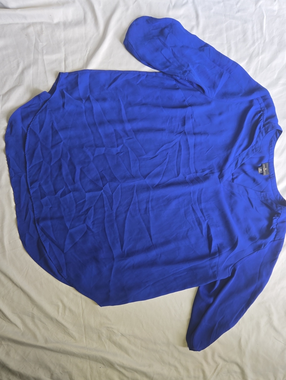 Worthington Royal Blue Lightweight Blouse